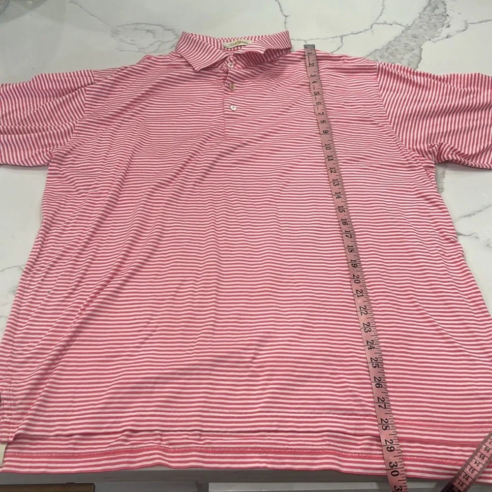 Peter Millar Hales Performance Jersey Striped‎ Polo. Size XL (798K) - Picture 8 of 11